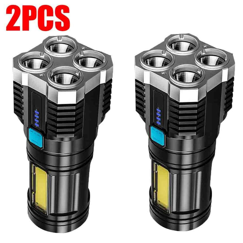 Lanterna Tática Zoom - A Mais Forte do Mundo Lanterna Tática Zoom Knapp Shop 2 Unidades 